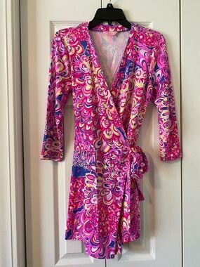 Holy Grail Lilly Pulitzer Tiki Wrap Romper
